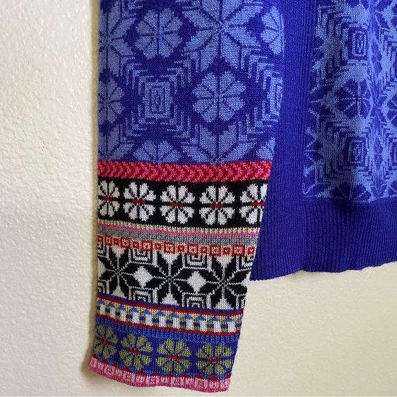Icelandic Design Sweater Purple Full Zip - Picture 5 of 7